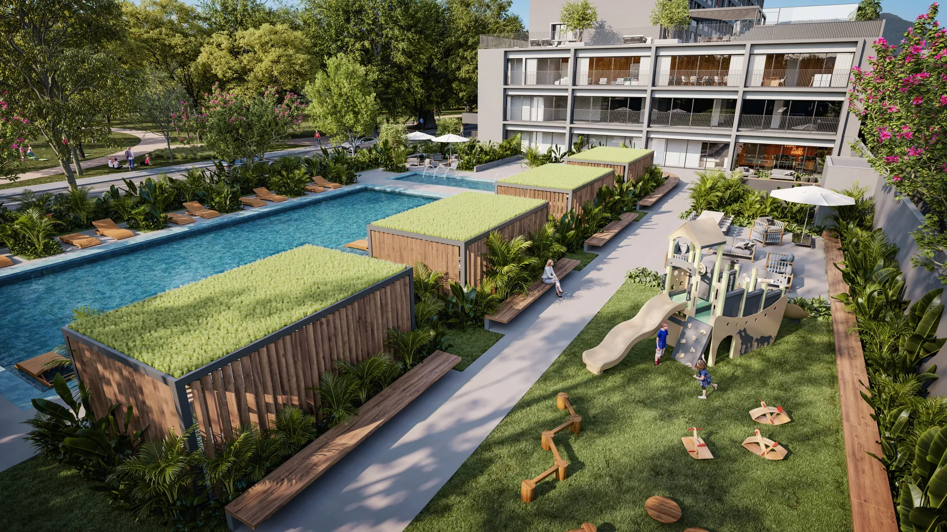 Playground e Yoga Vista Jardins